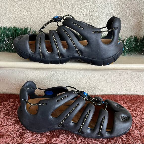 Mion By Keen Black Comfort Lightweight Sandals Men’s Size 8 Water Hiking Sandals - Picture 9 of 9